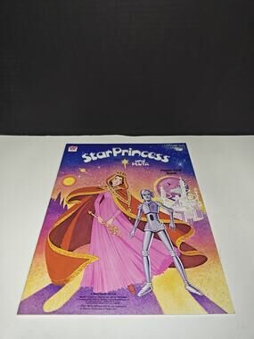 Vintage 1979 Whitman Star Princess and Pluta Kids Paper Doll Book Unused